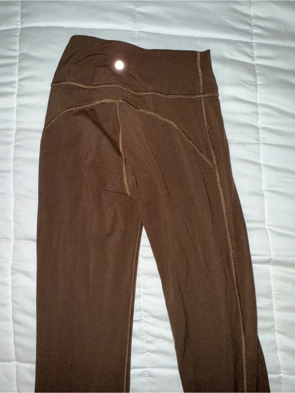 lululemon Brown groove Yoga Pants size 2